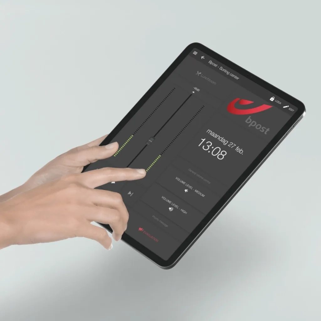 AUDAC Touch™ — Management Software Platform