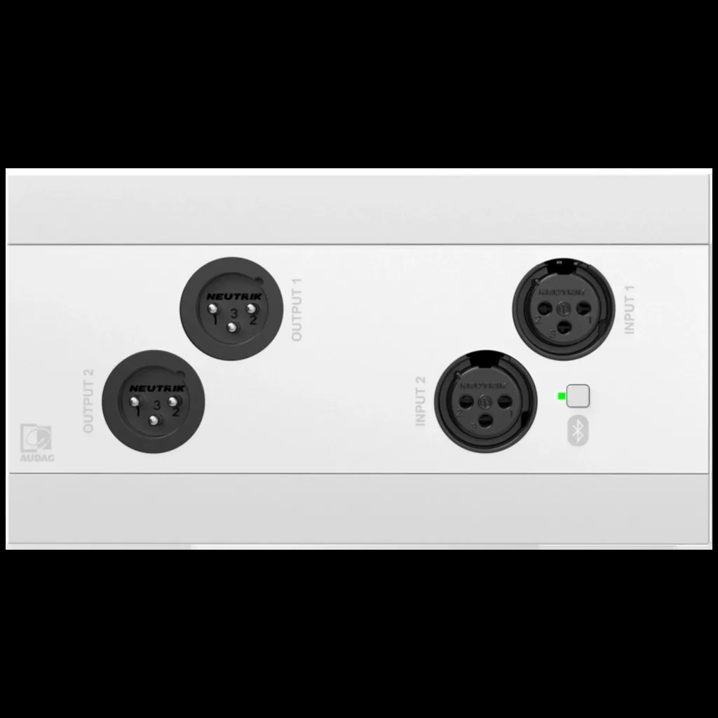 AUDAC NWP222/W — Network Wall Panel White version