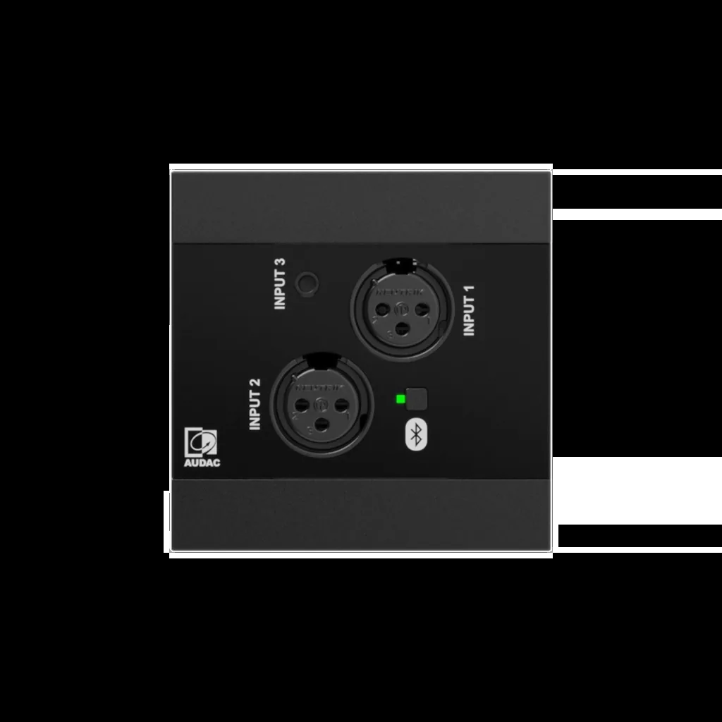 AUDAC NWP320/B — Network Wall Panel Black version