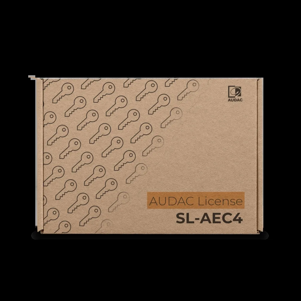 AUDAC AEC License — Acoustic Echo Cancellation