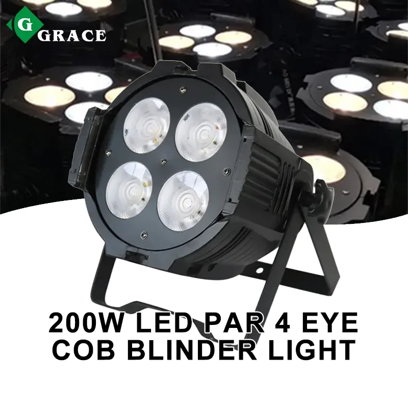 PAR COB 4 EYE 200W WARM+WHITE